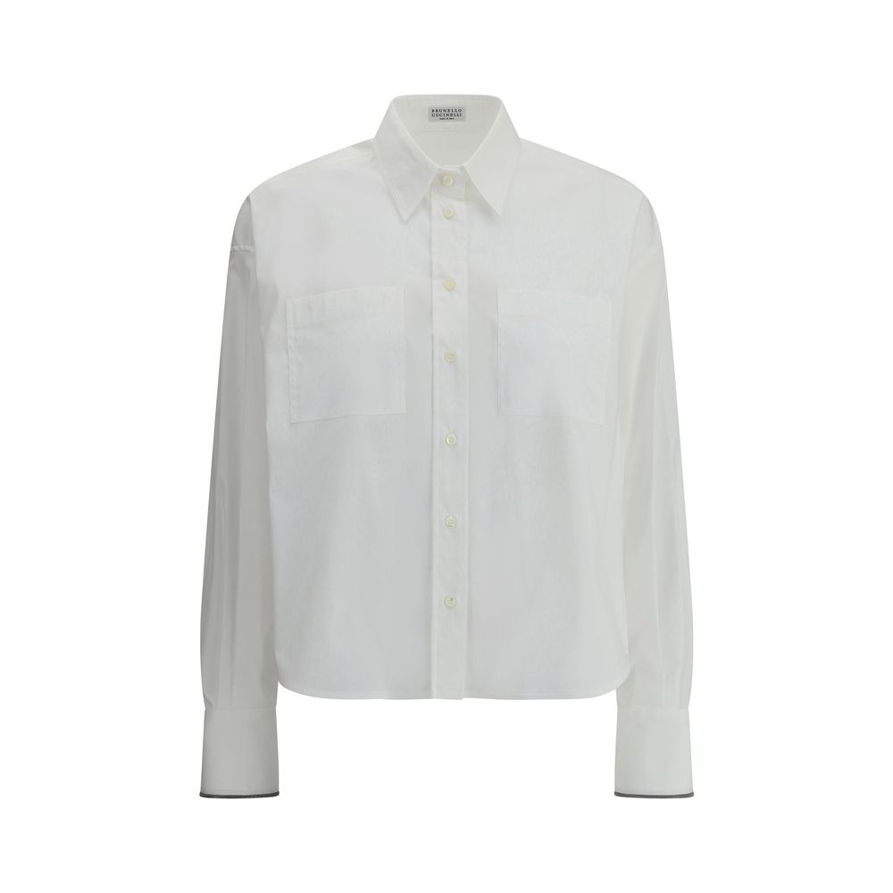 Brunello Cucinelli Oversized Cotton Shirt