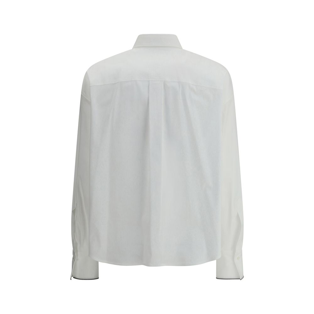 Brunello Cucinelli Oversized Cotton Shirt