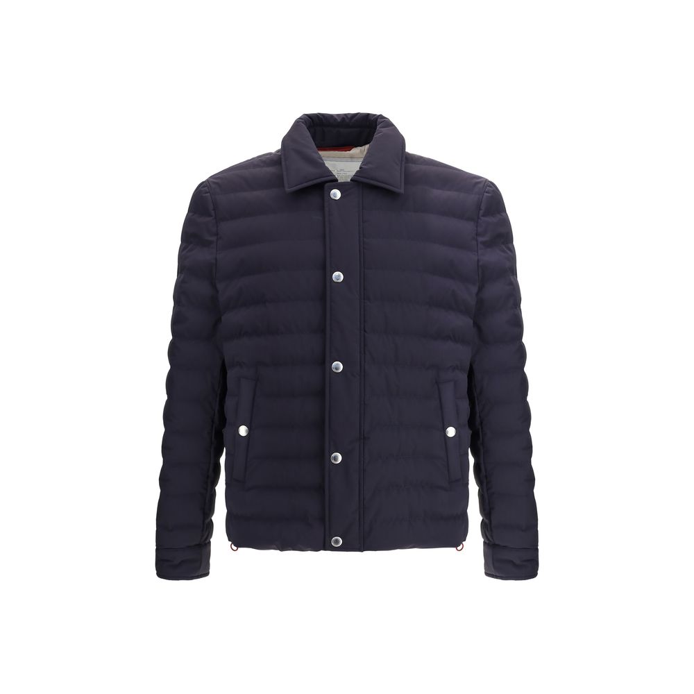 Brunello Cucinelli Down Jacket - Elegant Warmth for Cold Seasons