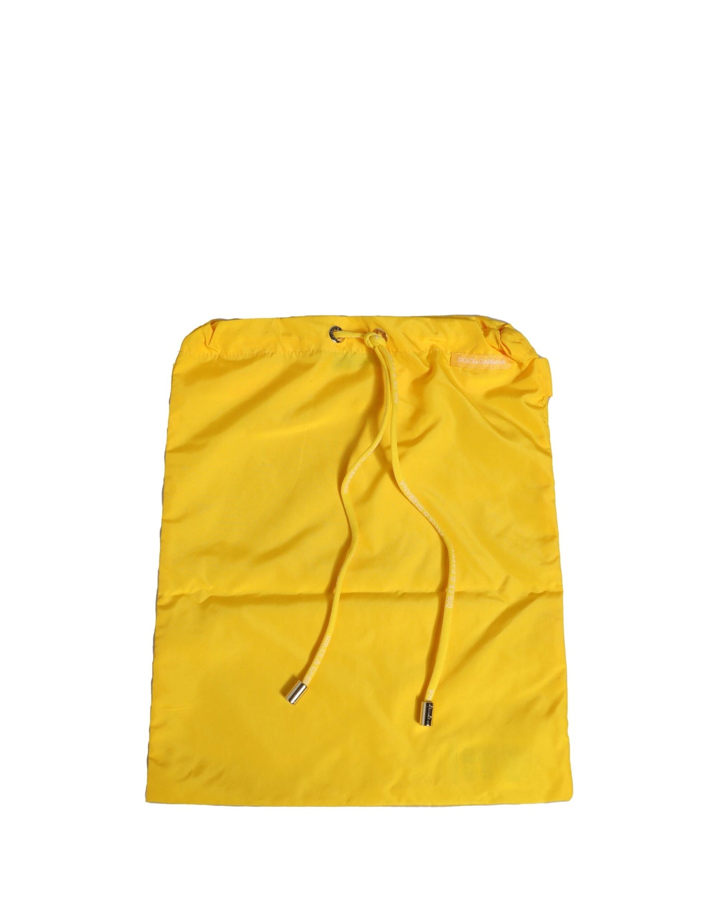 Dolce & Gabbana Yellow Waistband Logo Beachwear Brief Swimwear for Men