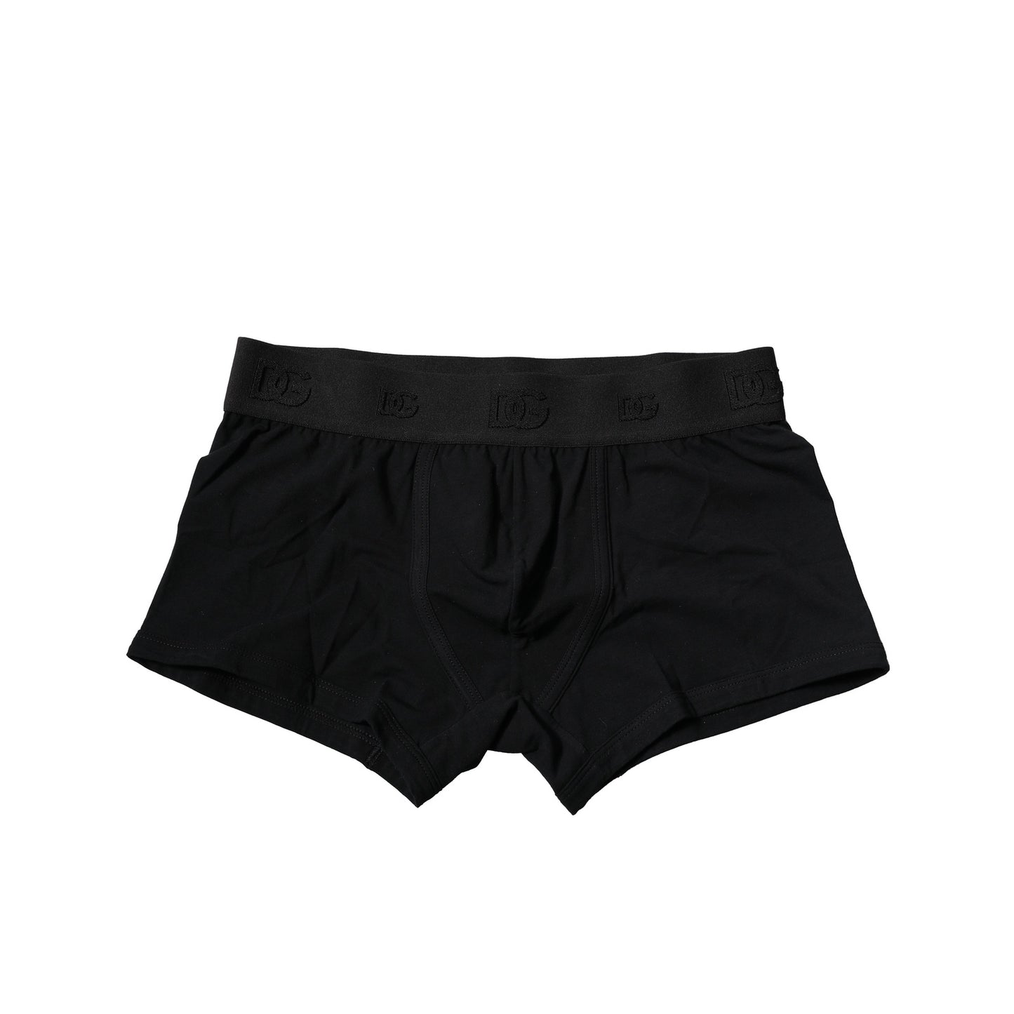 Dolce & Gabbana Black Cotton Stretch Boxer Briefs