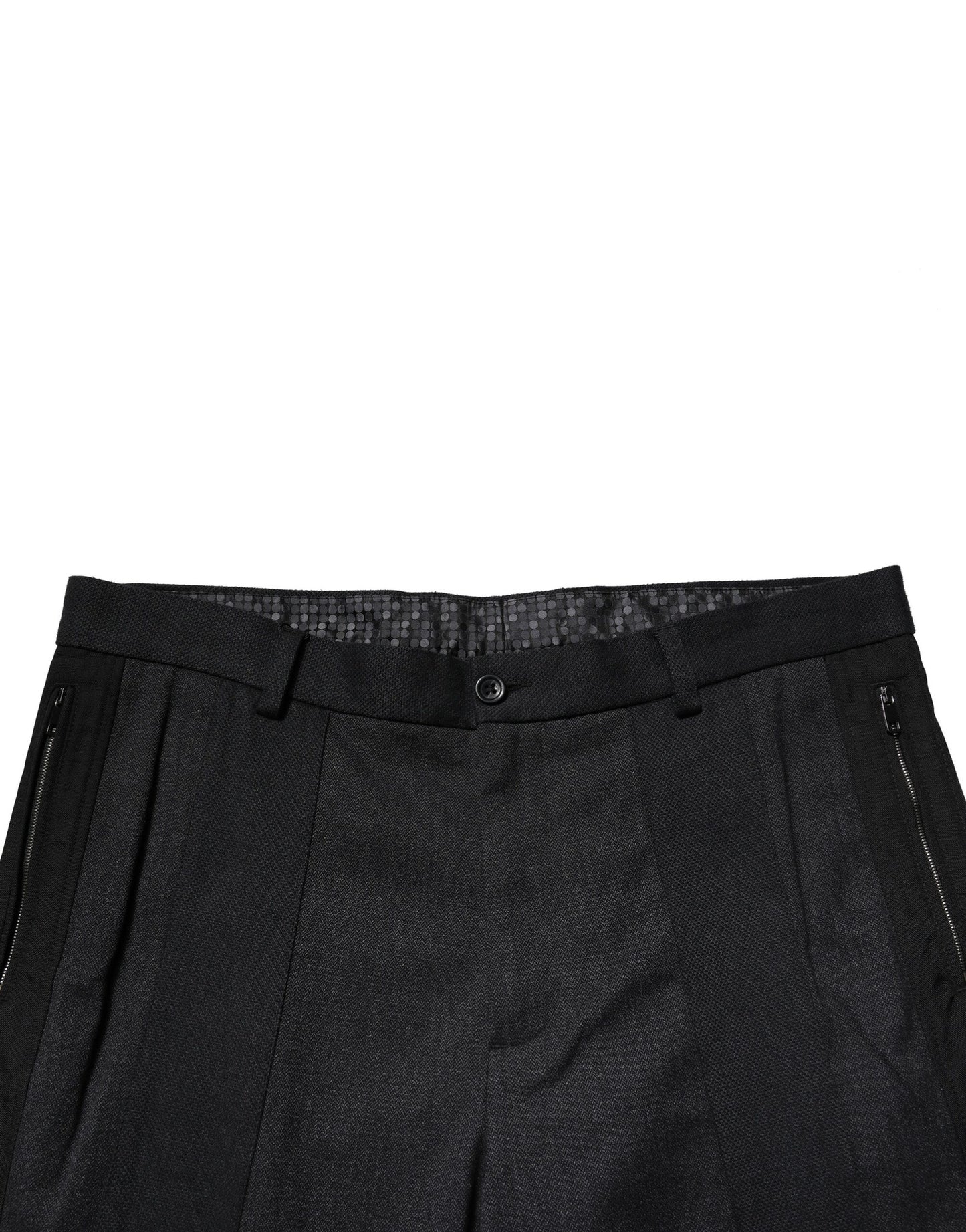 Dolce & Gabbana Black Cotton Dress Pants