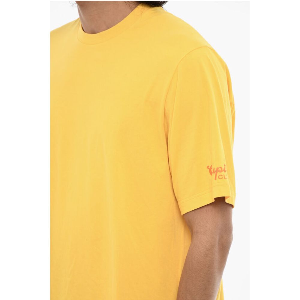 Dsquared2 Solid Colour Crew-Neck T-Shirt in Grey