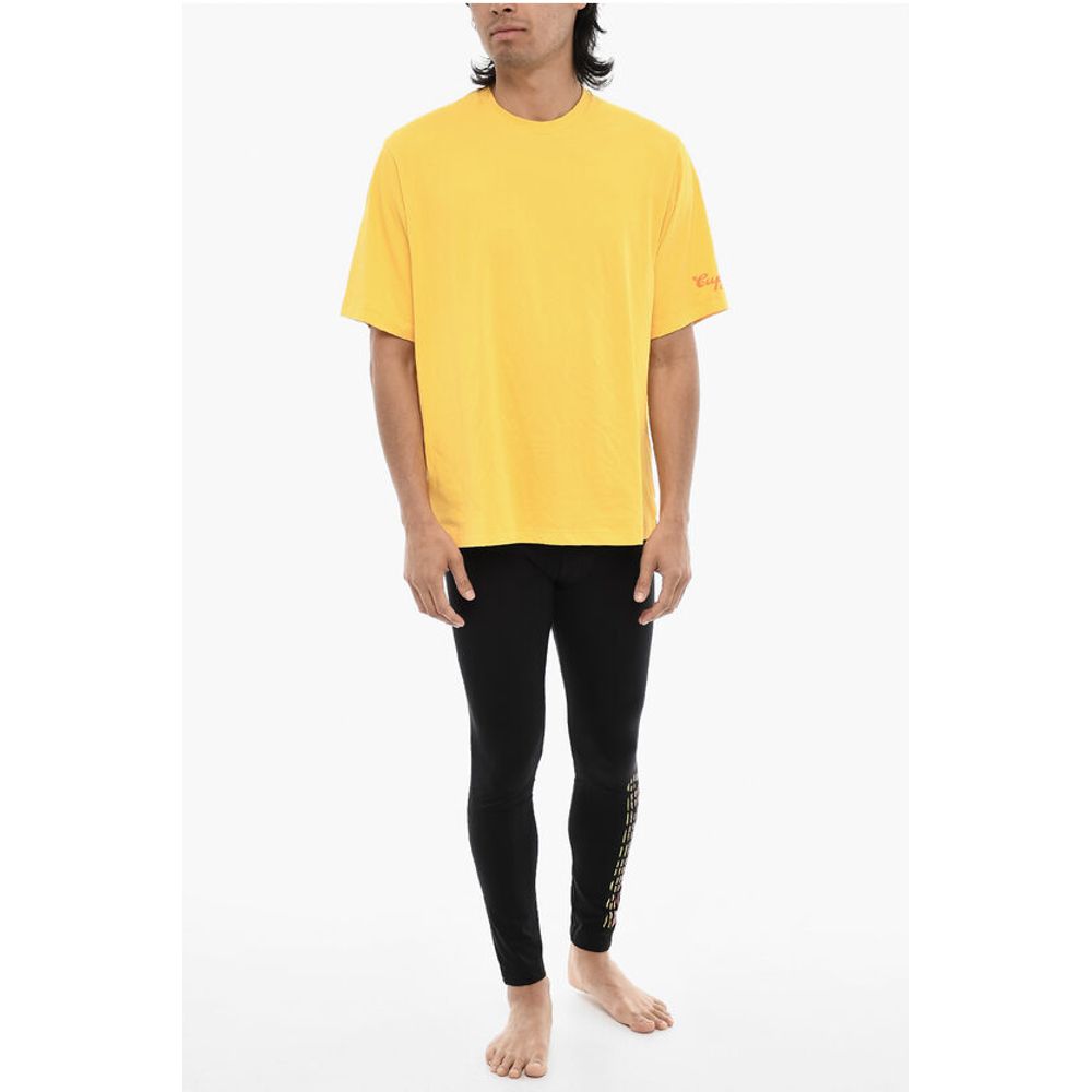 Dsquared2 Solid Colour Crew-Neck T-Shirt in Grey