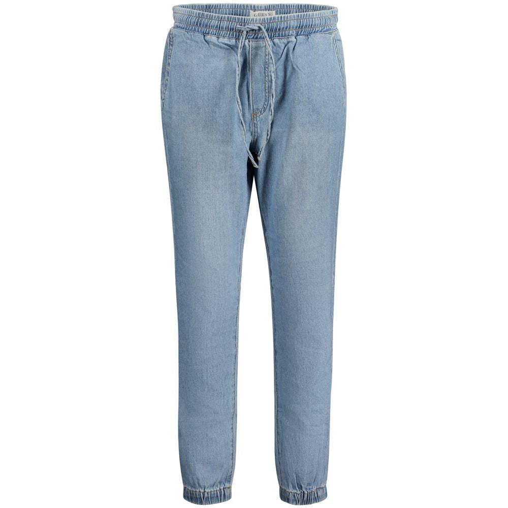 Guess Jeans Light Blue Cotton Women Jeans - Effortless Style & Comfort