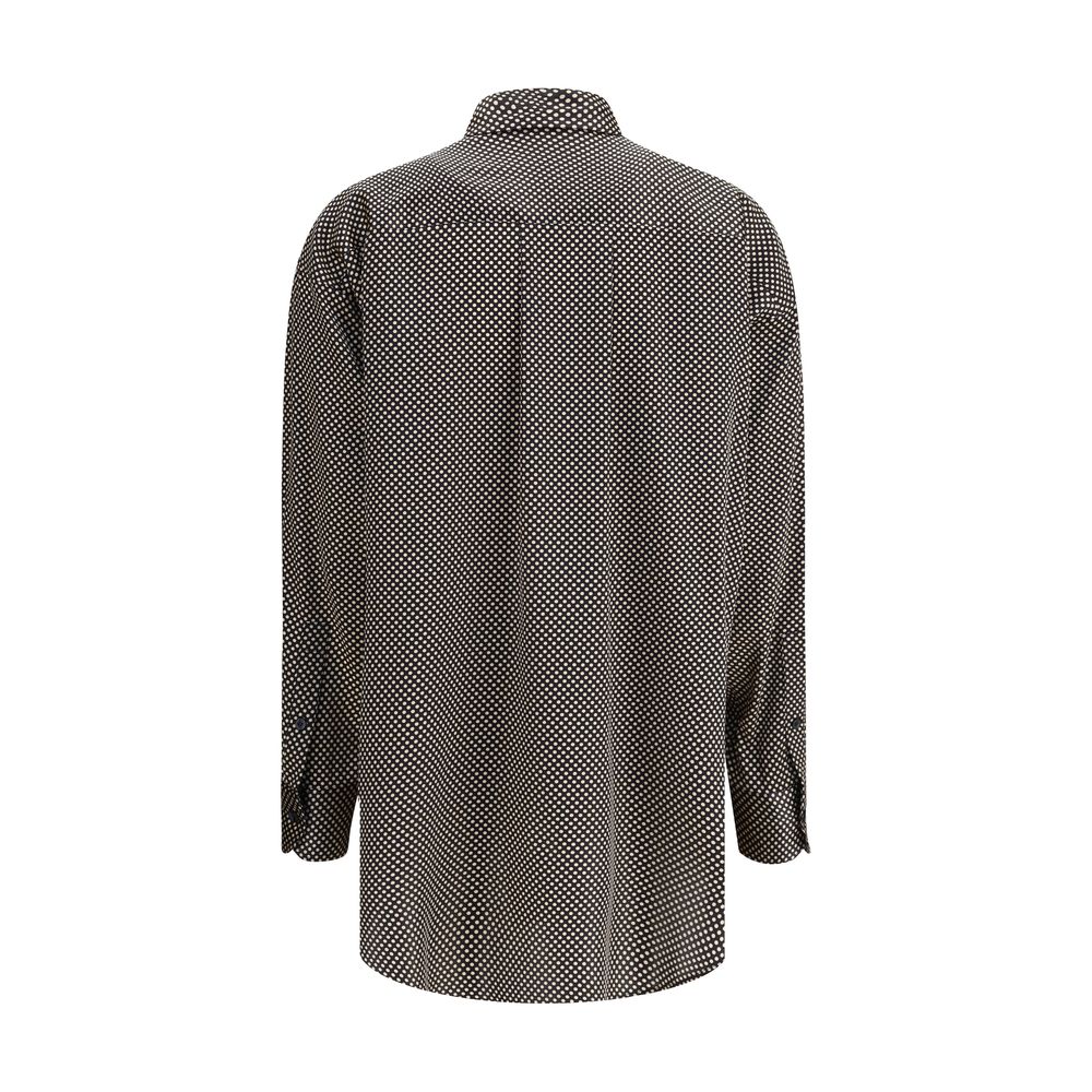Tom Ford Silk Polka Dot Shirt - The Essence of Luxe Elegance