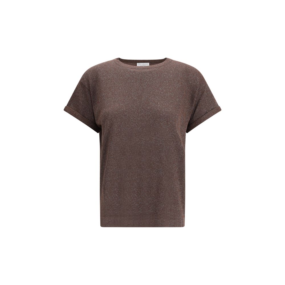Brunello Cucinelli Lurex T-Shirt - Timeless Elegance