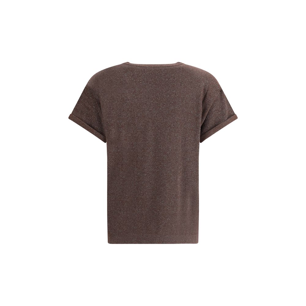 Brunello Cucinelli Lurex T-Shirt - Timeless Elegance