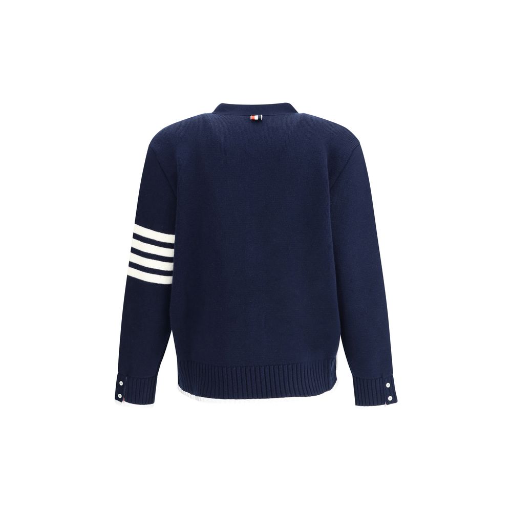 Thom Browne Merino Wool Cardigan