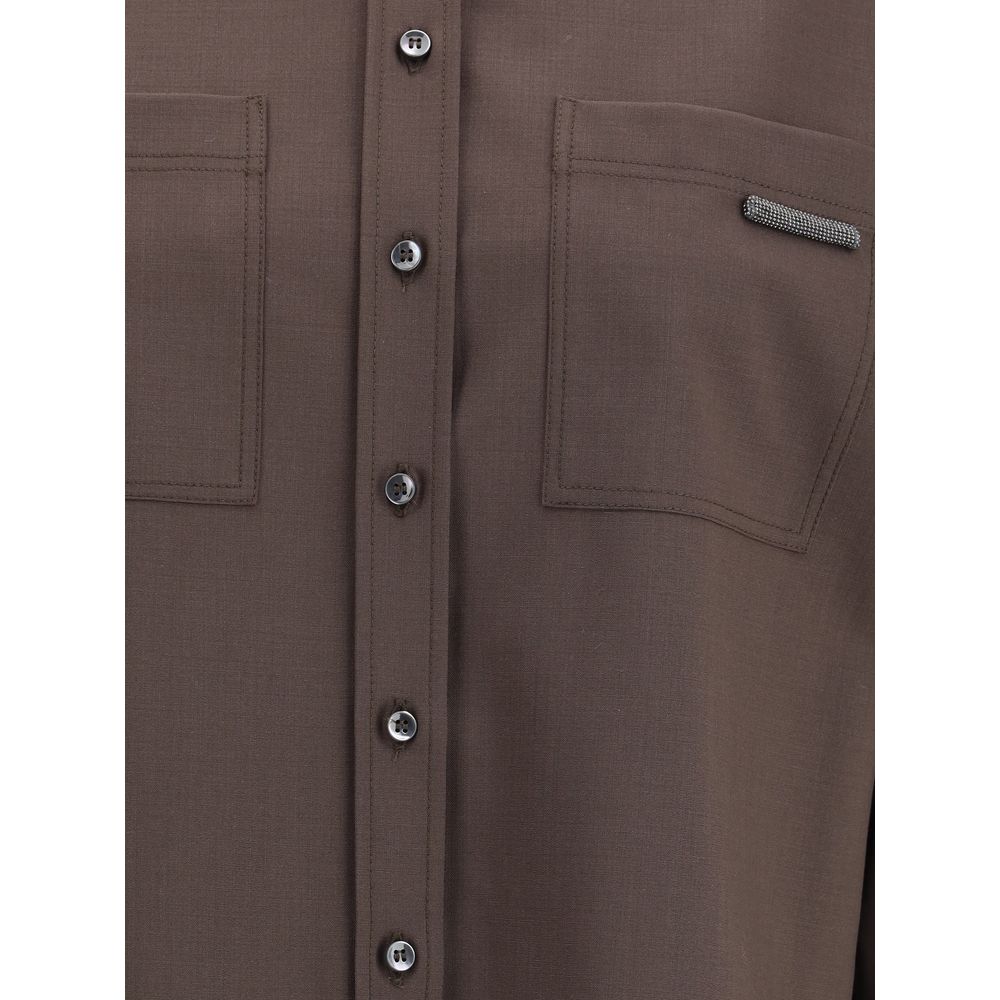 Brunello Cucinelli Wool Shirt: Timeless Elegance