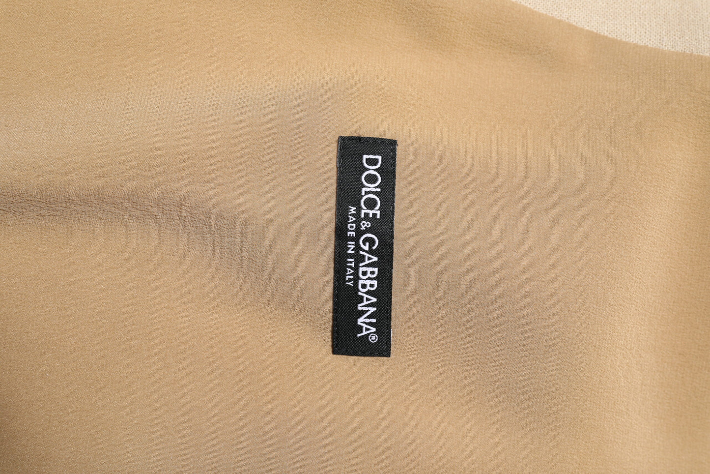 Dolce & Gabbana Beige Linen Formal Waistcoat Vest
