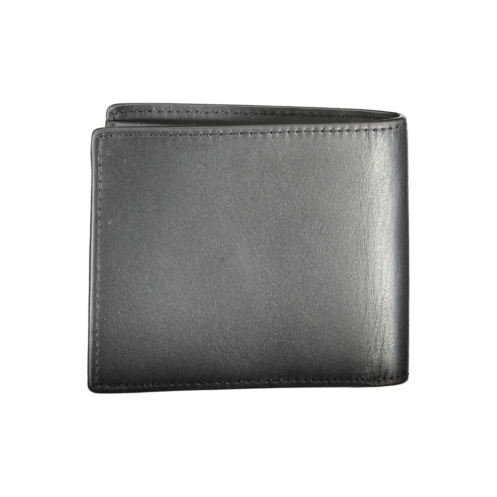 Tommy Hilfiger Black Leather Men’s Wallet