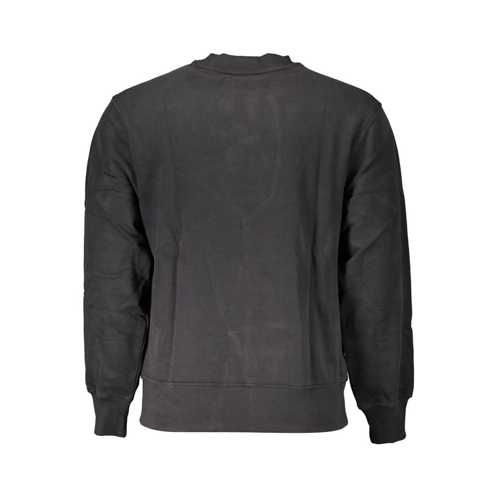 Calvin Klein Black Cotton Sweater for Men