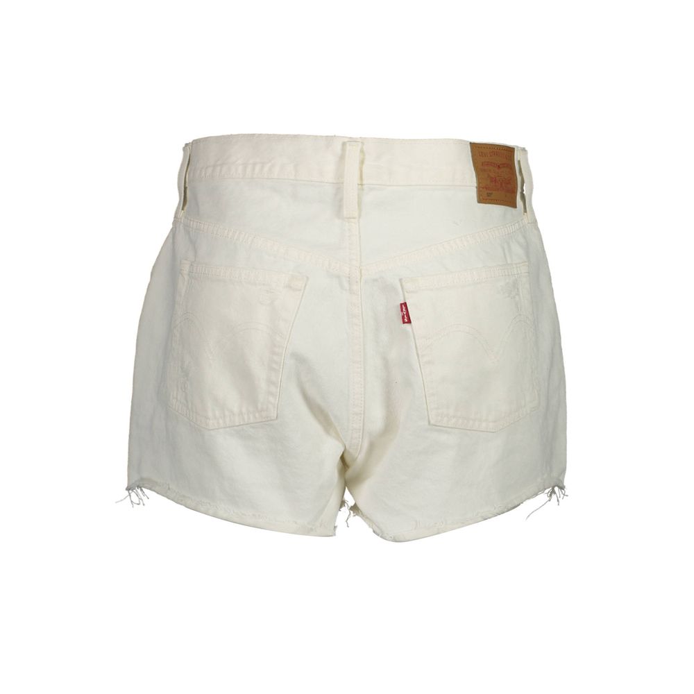 Levi's White Cotton Women Jeans