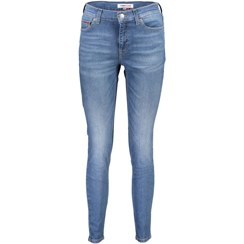 Tommy Hilfiger Light Blue Mid Rise Skinny Jeans