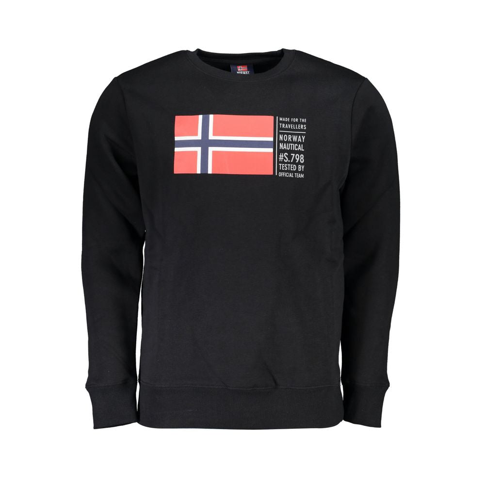 Norway 1963 Black Men's Sweater