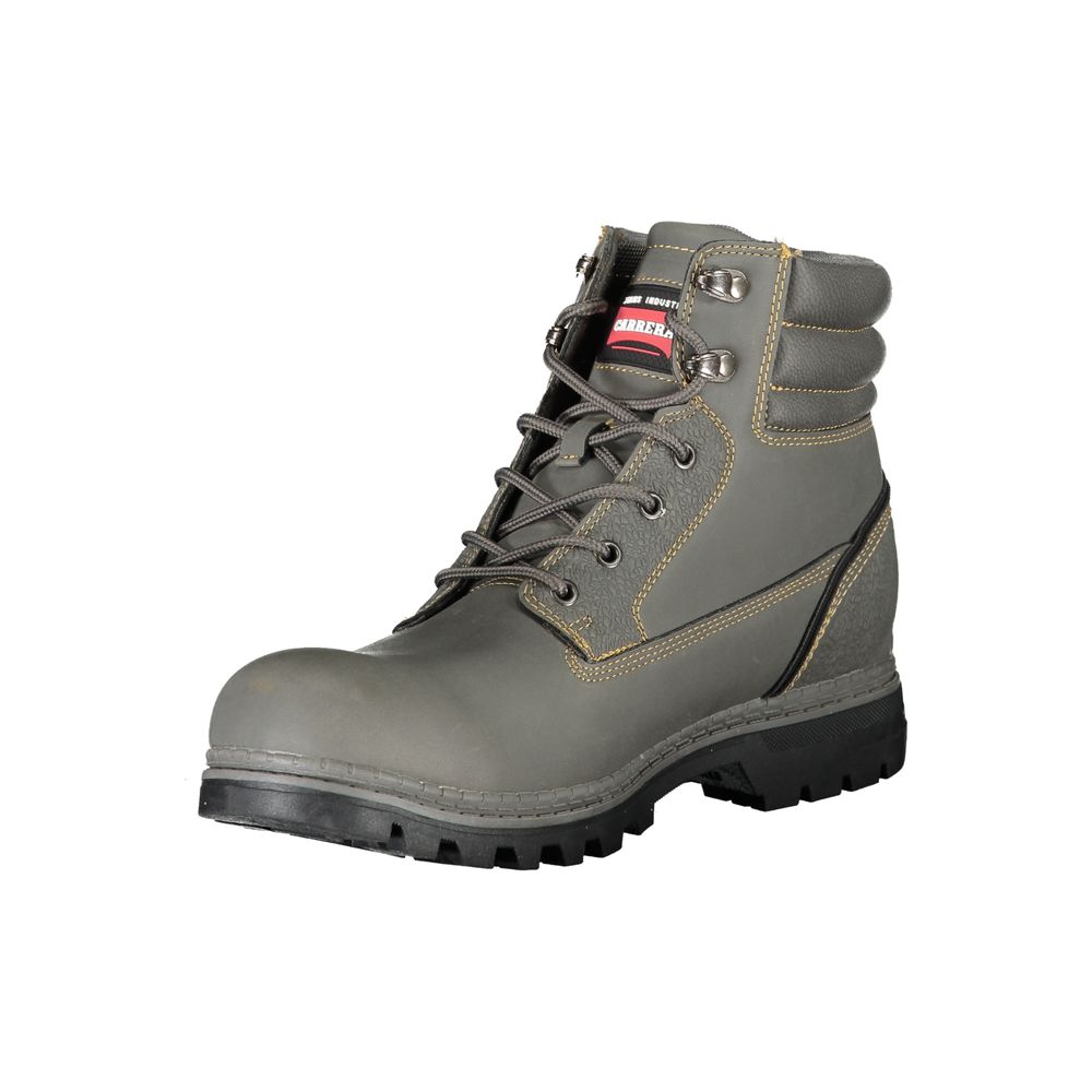 Carrera Gray Polyester Men Boot