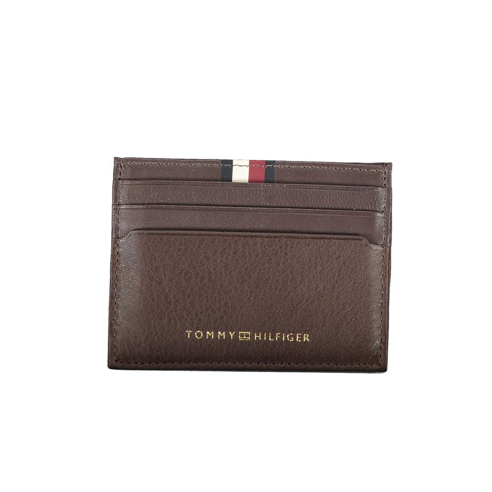 Tommy Hilfiger Brown Leather Men’s Wallet