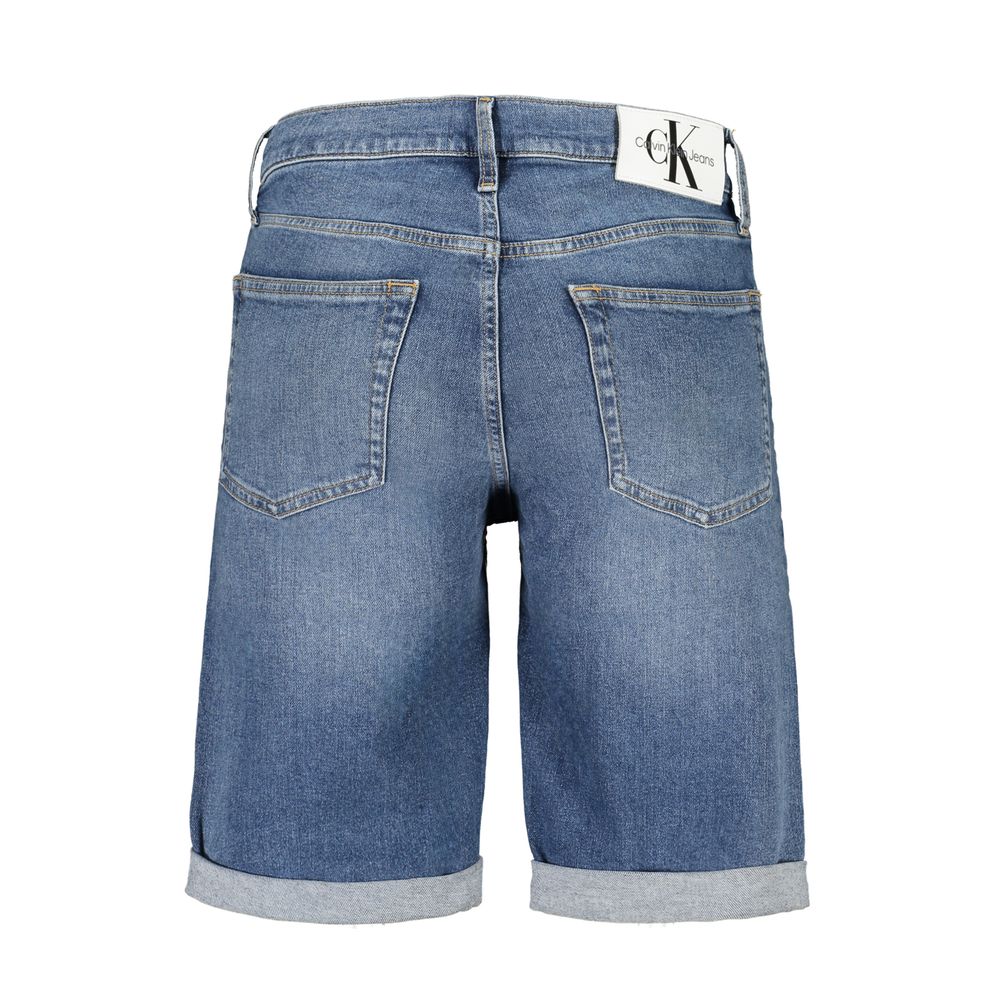 Calvin Klein Blue Cotton Slim Jeans