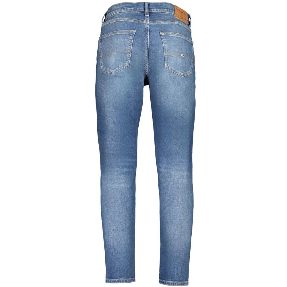 Tommy Hilfiger Blue Cotton Dad Jeans