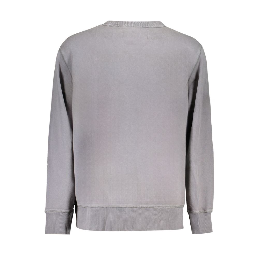 Calvin Klein Grey Cotton Men's Sweatshirt