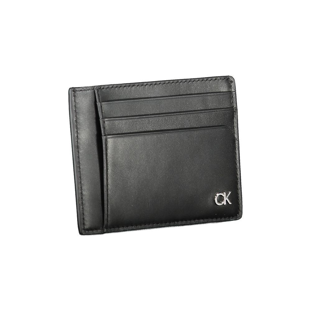 Calvin Klein Black Leather Wallet: Effortless Elegance for Everyday Use