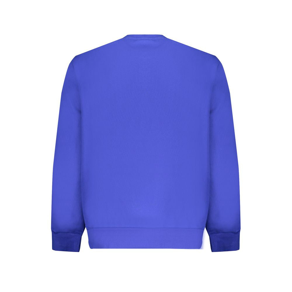 Harmont & Blaine Blue Cotton Sweater - Classic Comfort Redefined