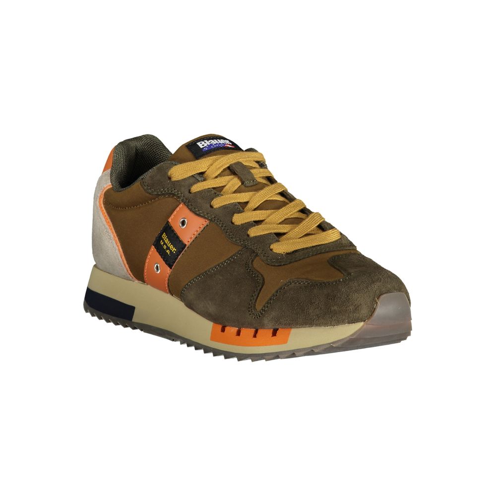 Blauer Brown Polyester Sneaker - Sporty Style and Comfort