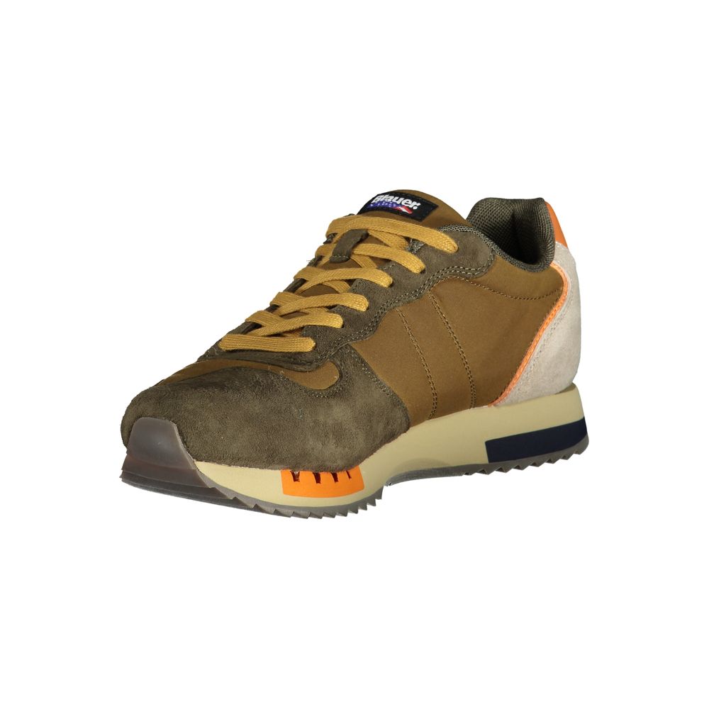 Blauer Brown Polyester Sneaker - Sporty Style and Comfort