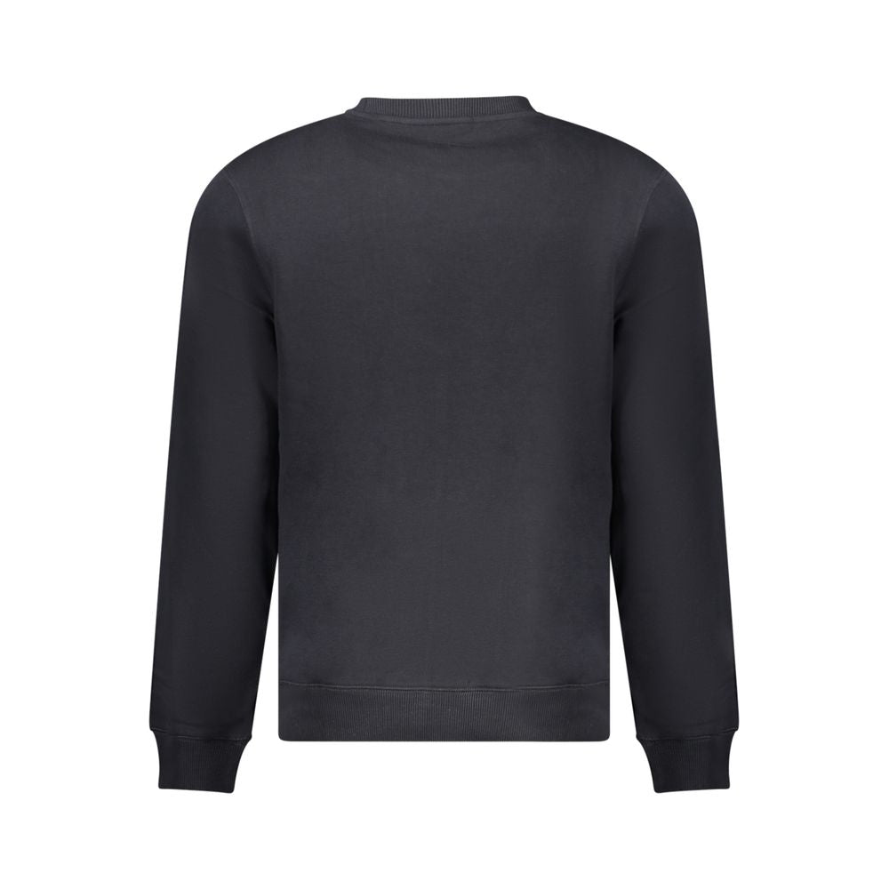 Napapijri Black Cotton Sweater - Stylish Comfort for Every Occasion