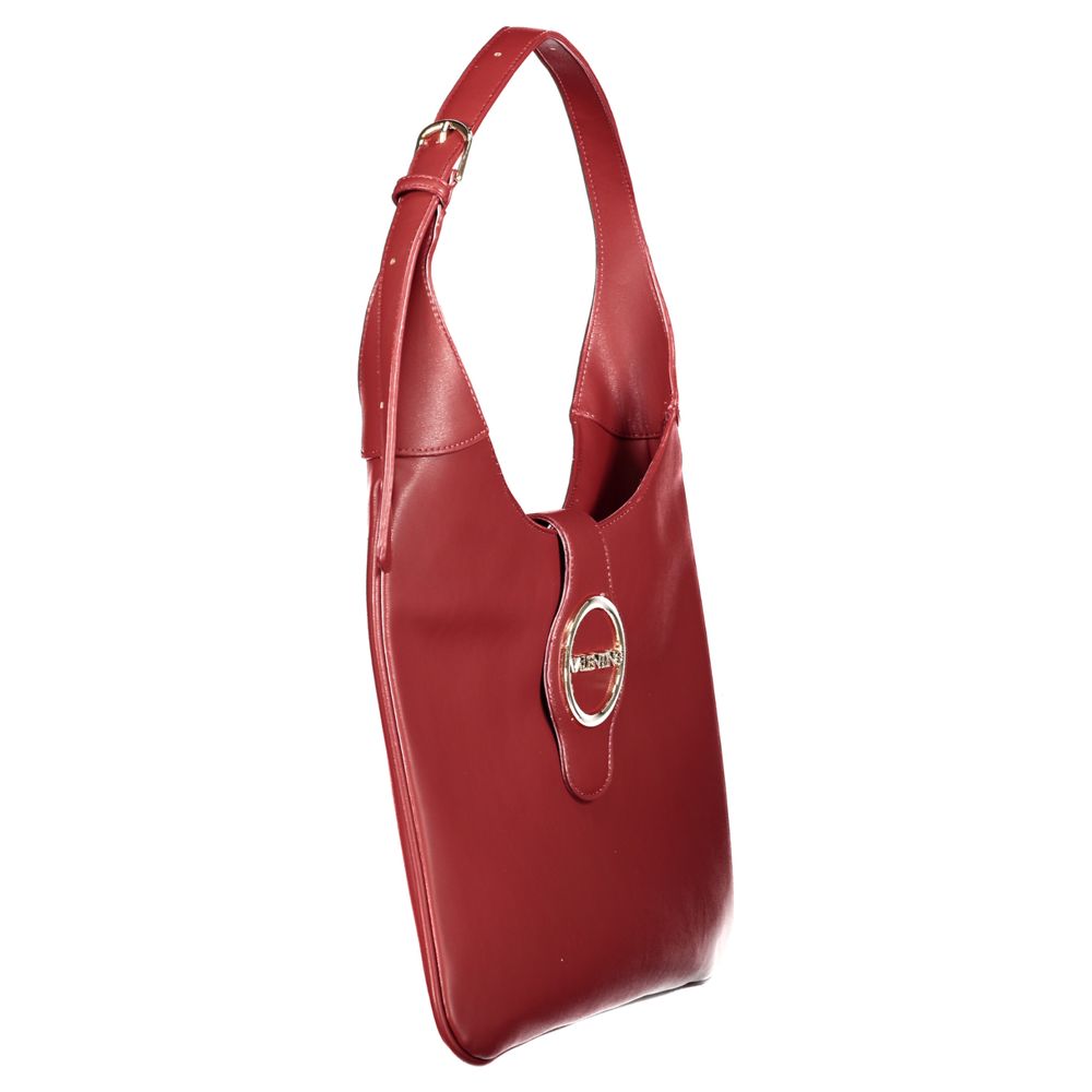 Mario Valentino Red Polyethylene Women Handbag
