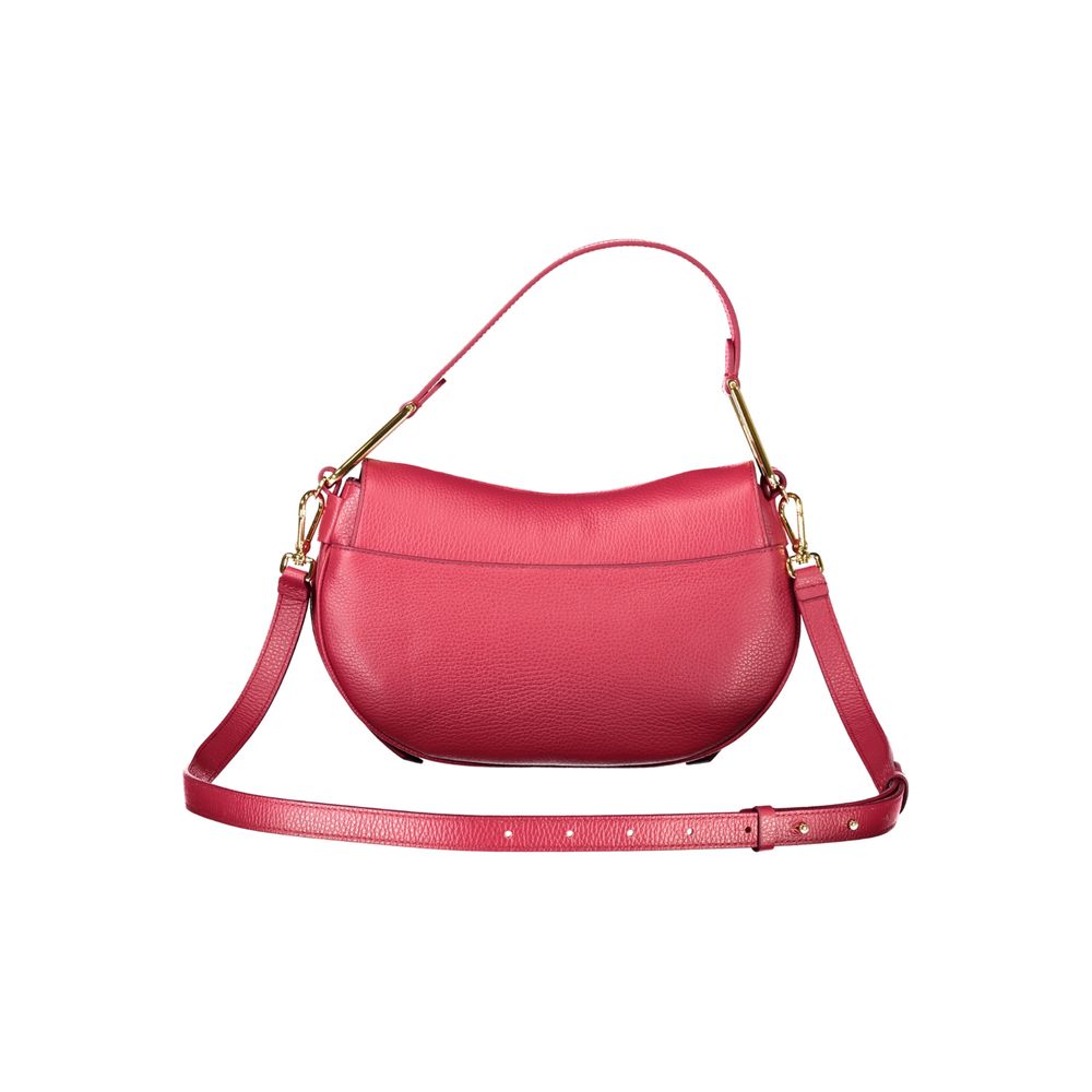 Coccinelle Red Leather Women Handbag - MAGIE SOFT BAG