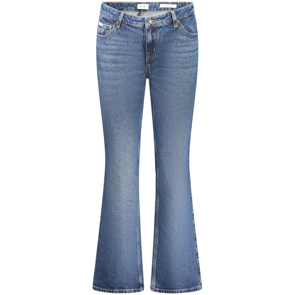 Guess Jeans Blue Cotton Bootcut Jeans
