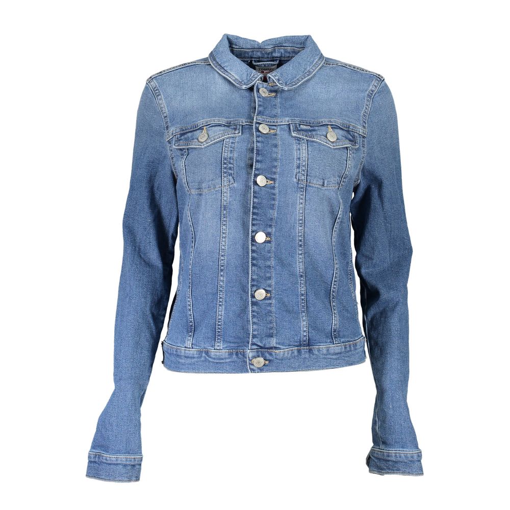 Tommy Hilfiger Blue Cotton Denim Jacket
