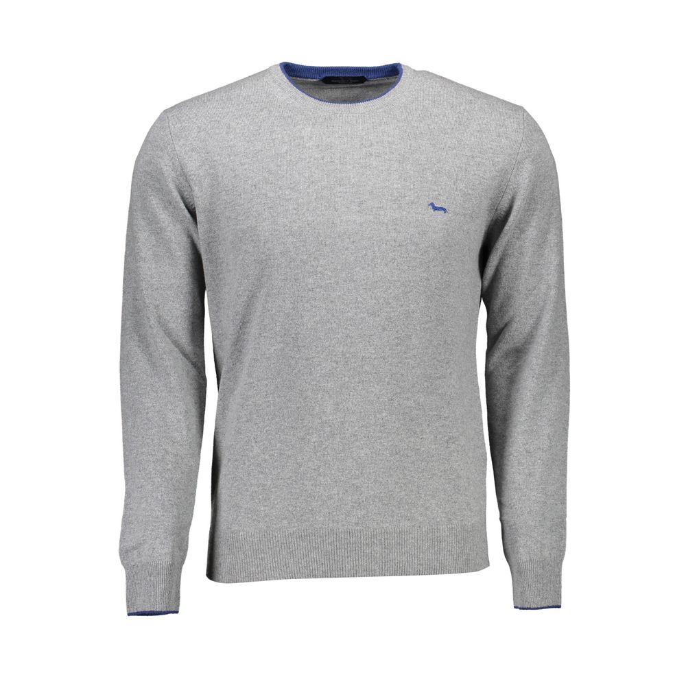 Harmont & Blaine Grey Wool Men's Sweater