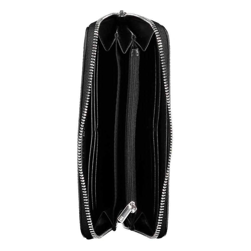 Tommy Hilfiger Black Faux Leather Women's Wallet