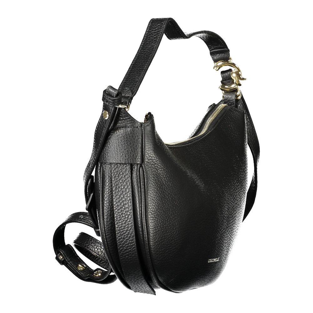 Coccinelle Black Leather Handbag - C-Easy Bag