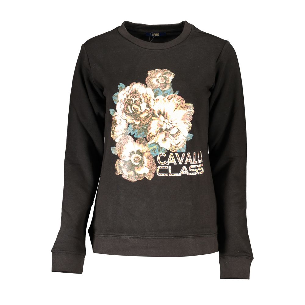 Cavalli Class Black Men's Sweater