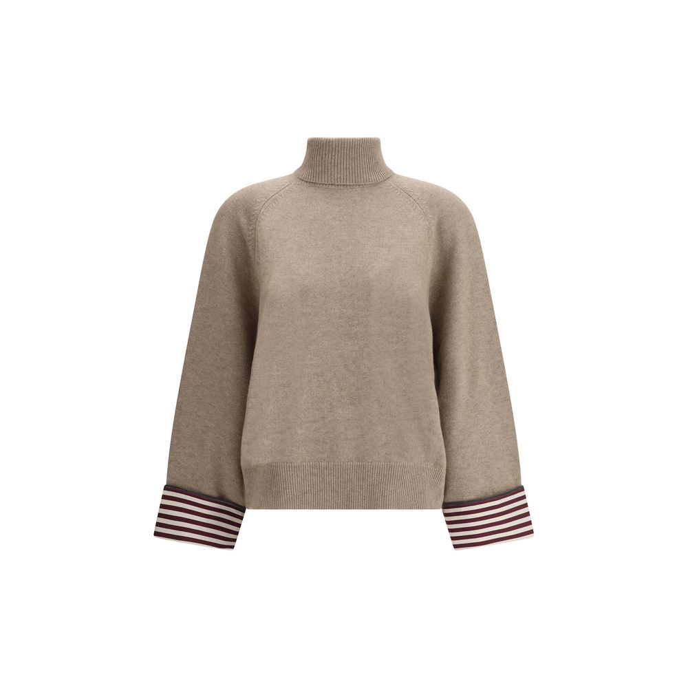 Brunello Cucinelli Ribbed Turtleneck Sweater