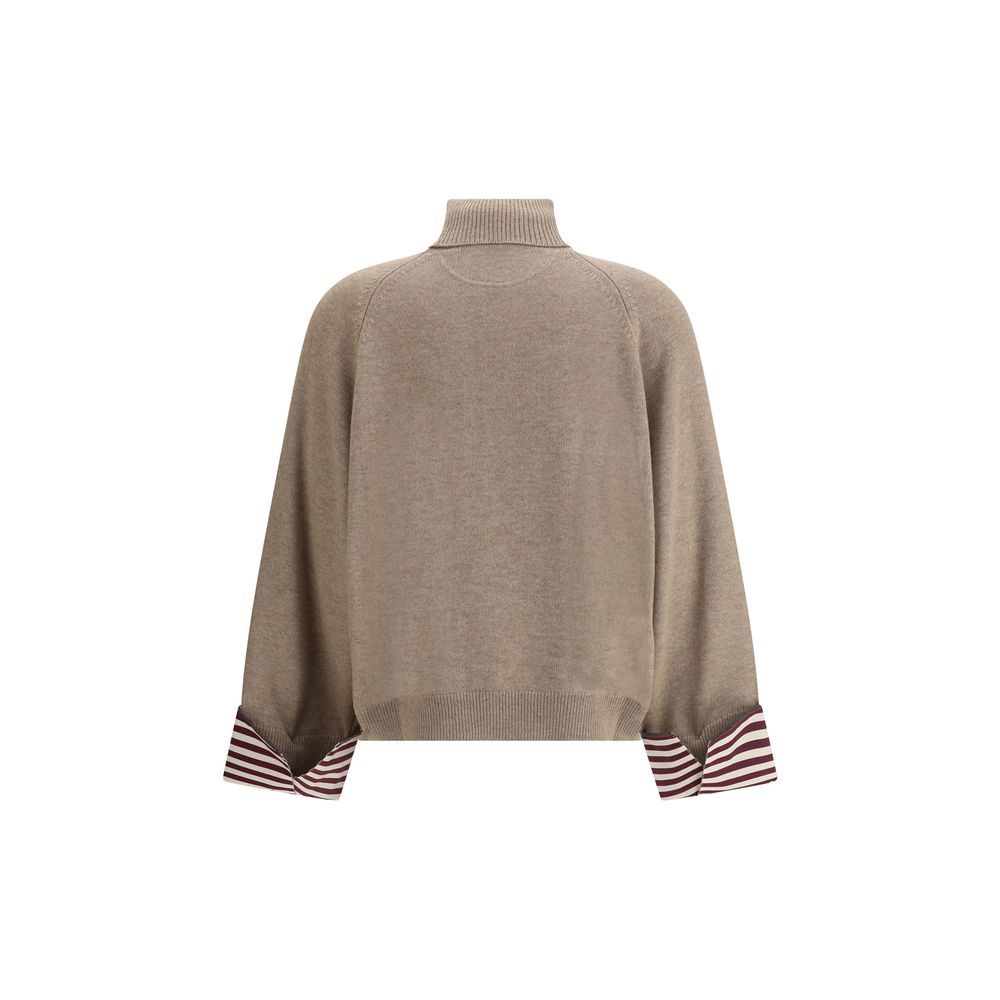 Brunello Cucinelli Ribbed Turtleneck Sweater
