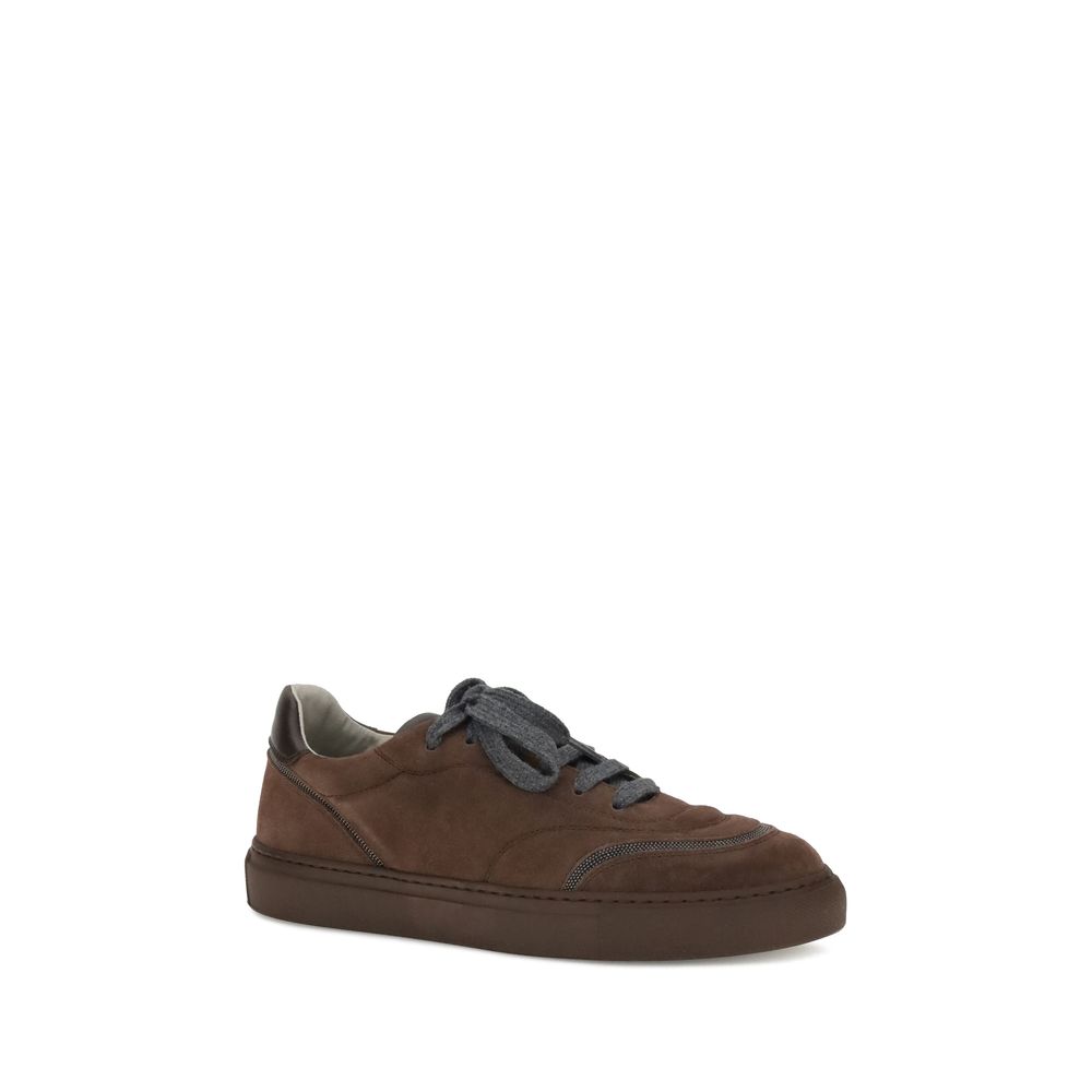 Brunello Cucinelli Suede Sneakers: Luxury Meets Comfort