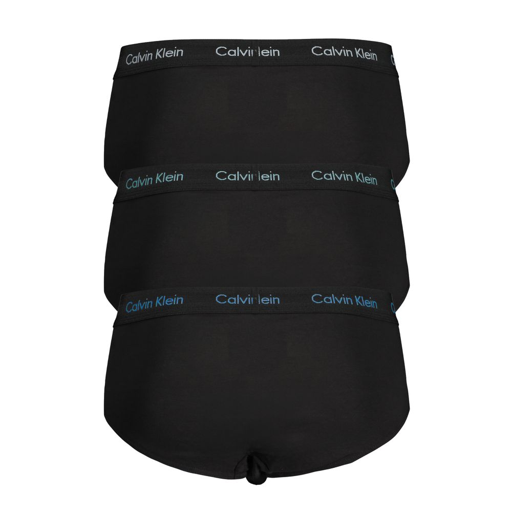 Calvin Klein Black Cotton Tri-Pack Briefs