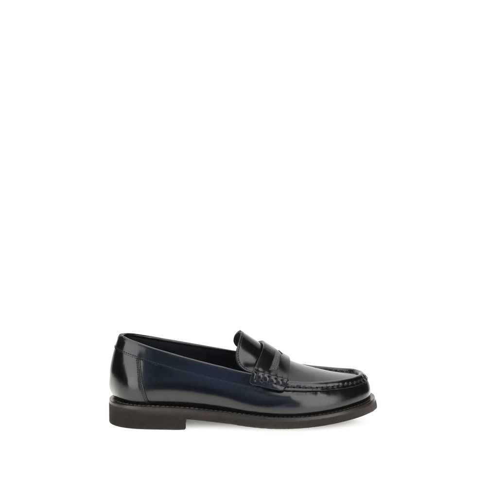 Brunello Cucinelli Luxurious Leather Loafers