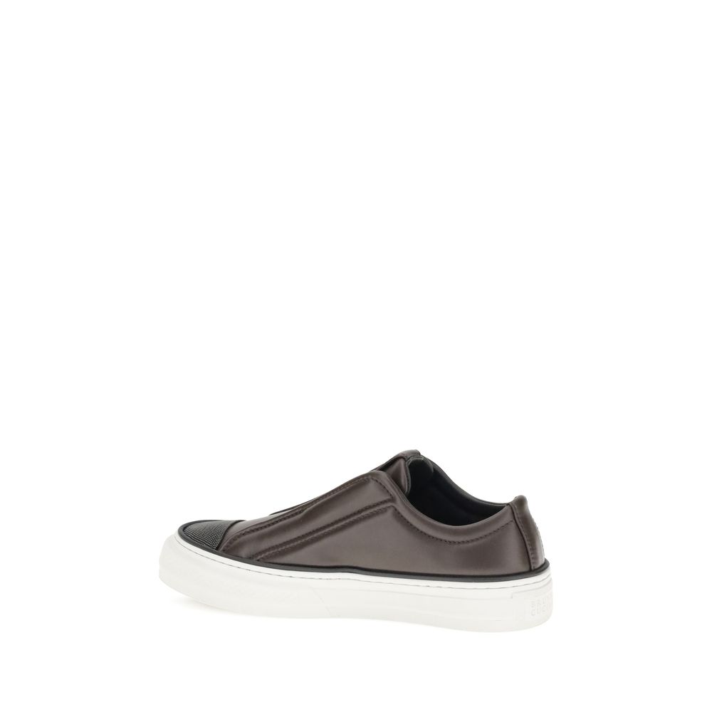 Brunello Cucinelli Slip-on Sneakers: Timeless Luxury Footwear