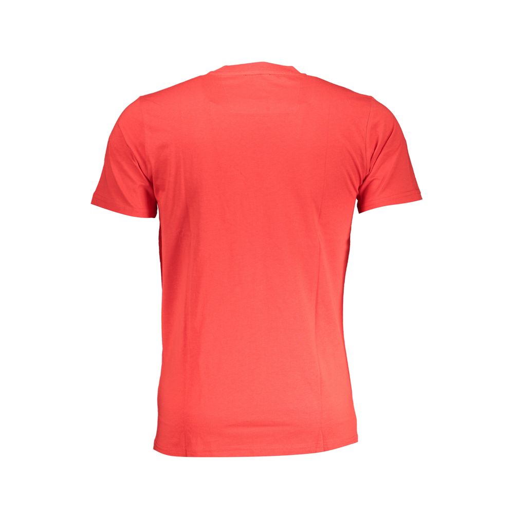 Cavalli Class Red Cotton T-Shirt - Bold Streetwear Essential