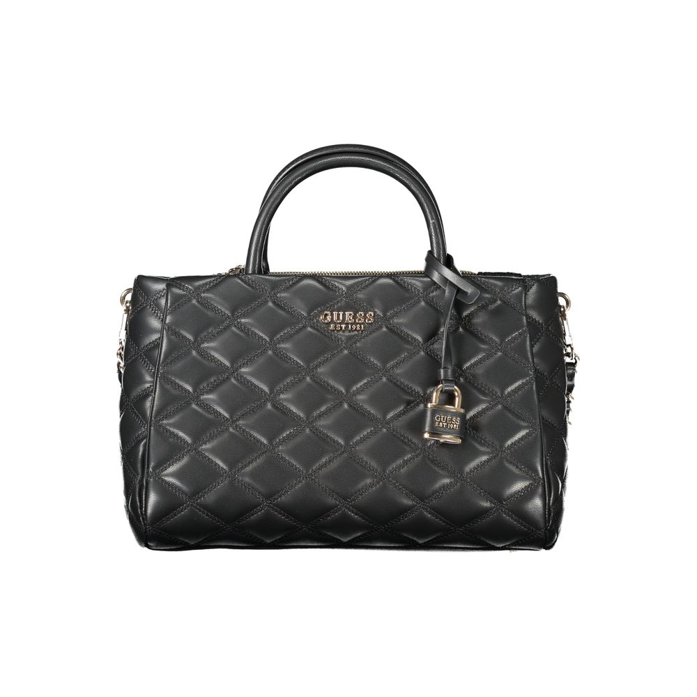 Guess Jeans Black Polyethylene Women Handbag - Tamsin Bag