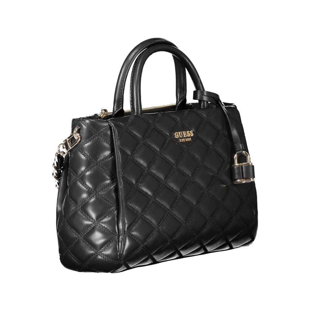 Guess Jeans Black Polyethylene Women Handbag - Tamsin Bag