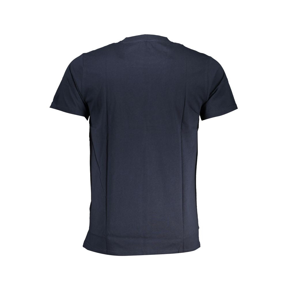 Cavalli Class Blue Cotton T-Shirt - Stylish Comfort for Everyday Wear