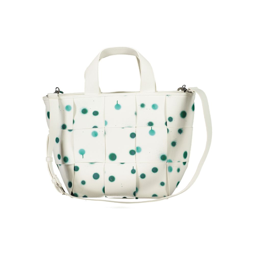 Desigual White Handbag - A Bold Statement of Style
