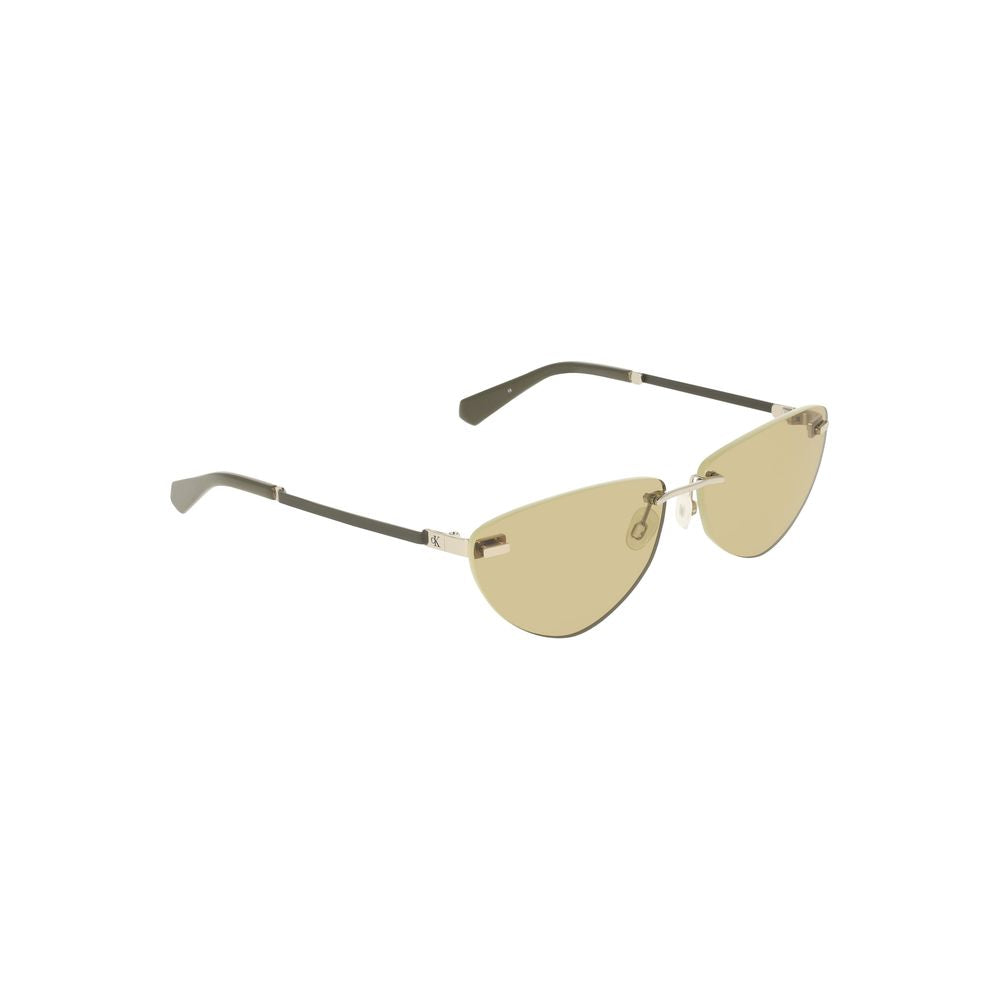 Calvin Klein Green Metal Women Sunglasses